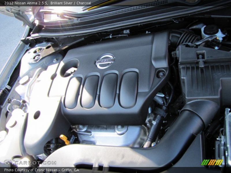 Brilliant Silver / Charcoal 2012 Nissan Altima 2.5 S