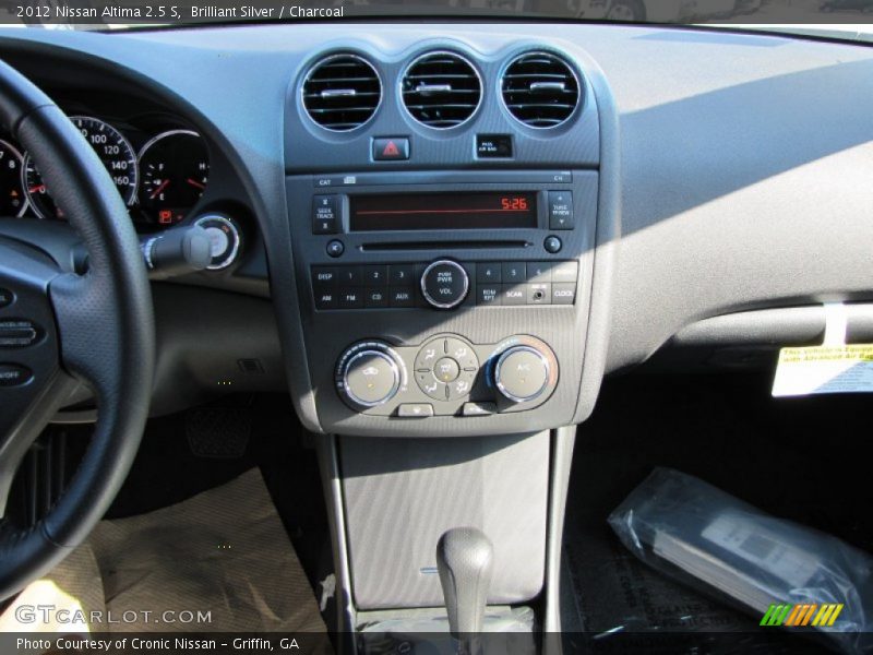 Brilliant Silver / Charcoal 2012 Nissan Altima 2.5 S