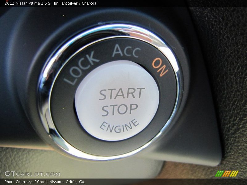 Brilliant Silver / Charcoal 2012 Nissan Altima 2.5 S