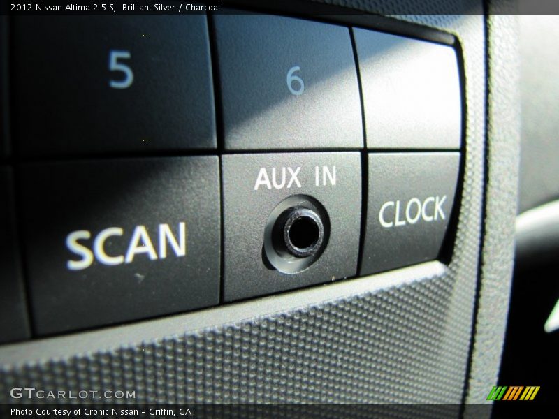 Brilliant Silver / Charcoal 2012 Nissan Altima 2.5 S