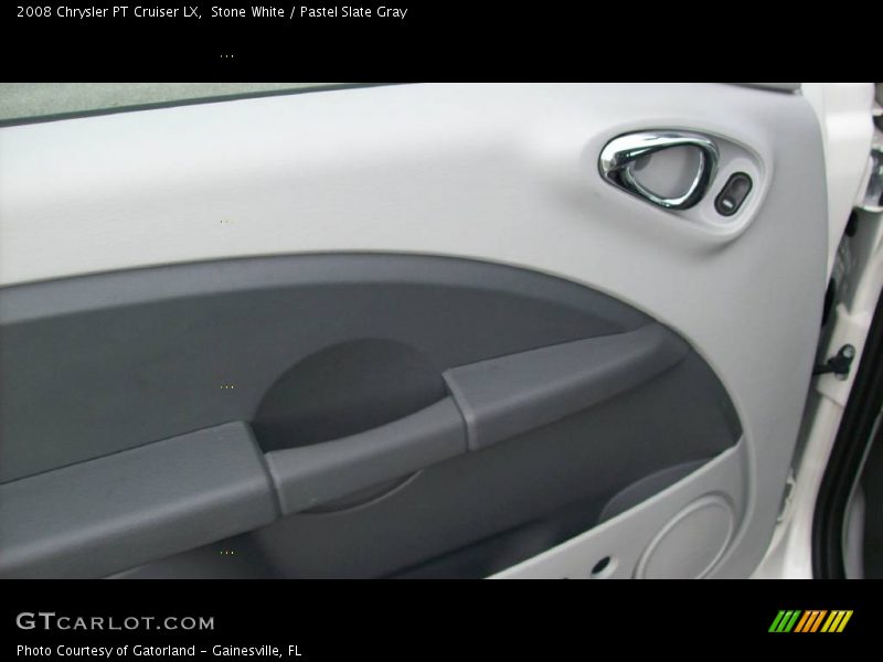 Stone White / Pastel Slate Gray 2008 Chrysler PT Cruiser LX
