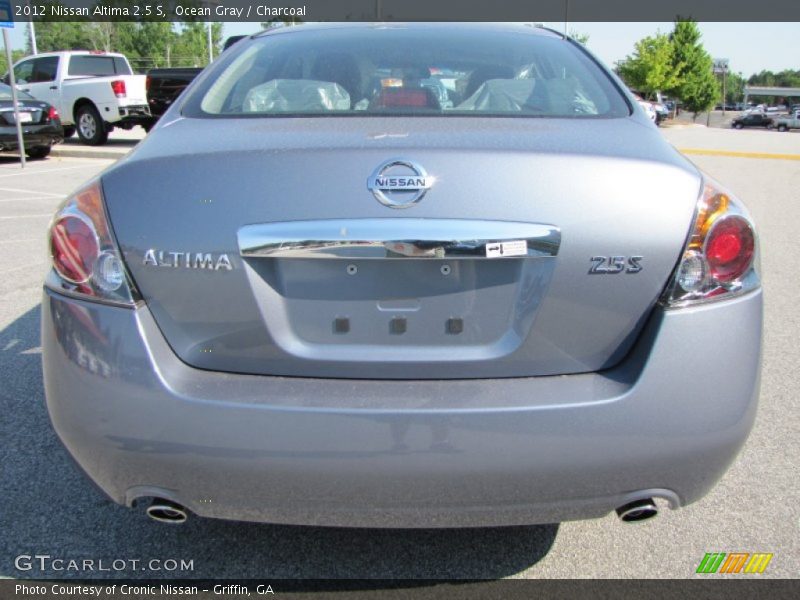 Ocean Gray / Charcoal 2012 Nissan Altima 2.5 S