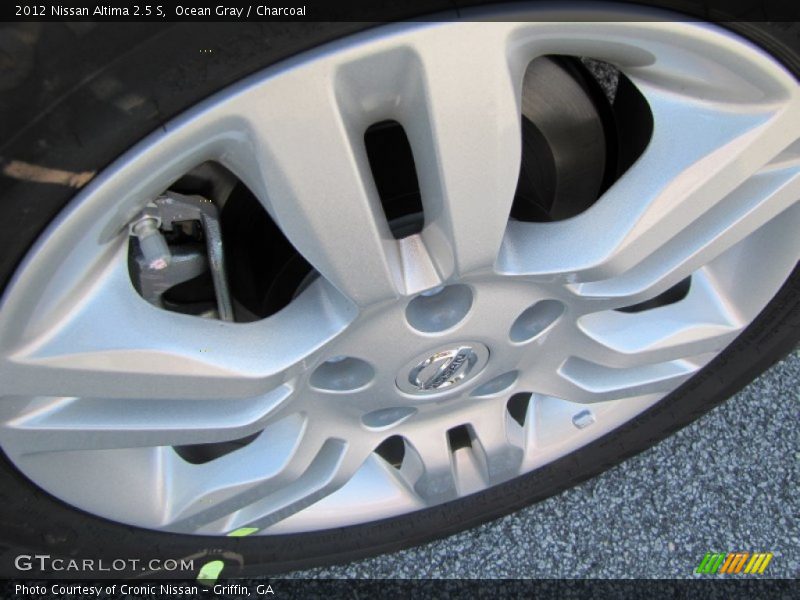 Ocean Gray / Charcoal 2012 Nissan Altima 2.5 S