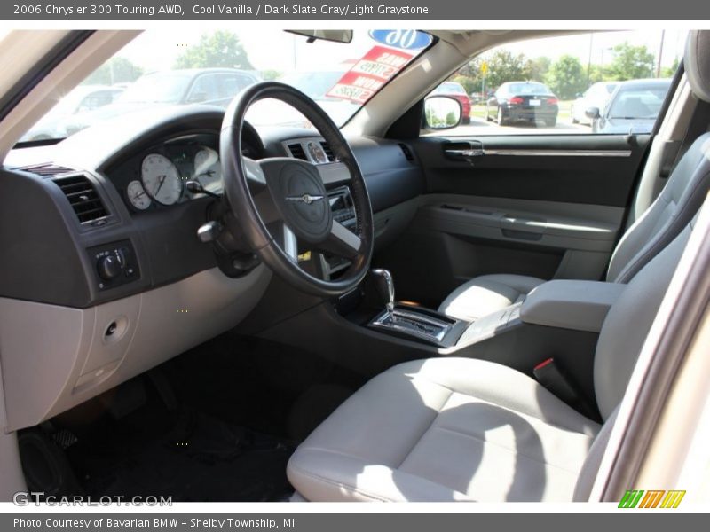 Cool Vanilla / Dark Slate Gray/Light Graystone 2006 Chrysler 300 Touring AWD