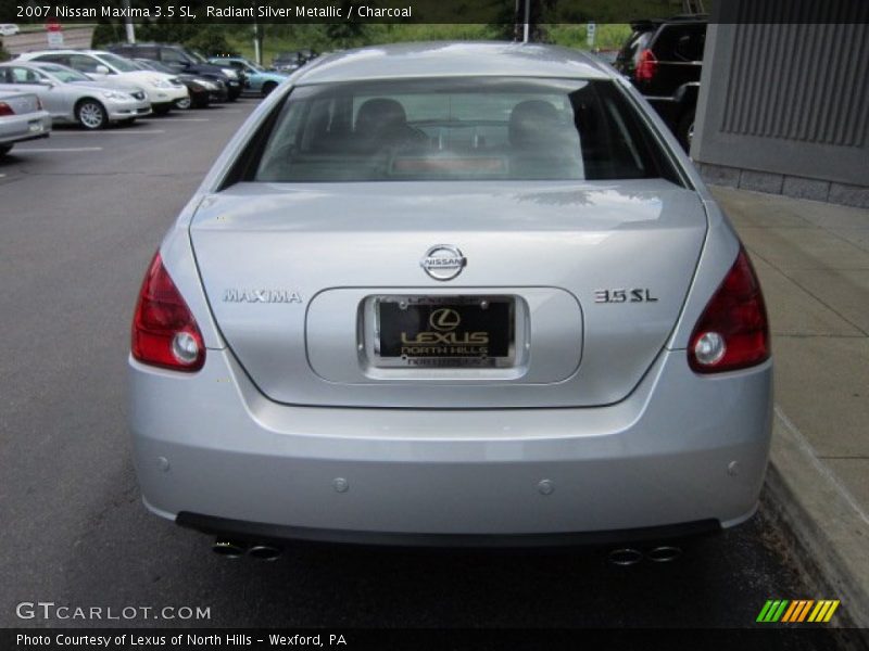 Radiant Silver Metallic / Charcoal 2007 Nissan Maxima 3.5 SL