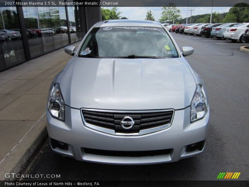 Radiant Silver Metallic / Charcoal 2007 Nissan Maxima 3.5 SL