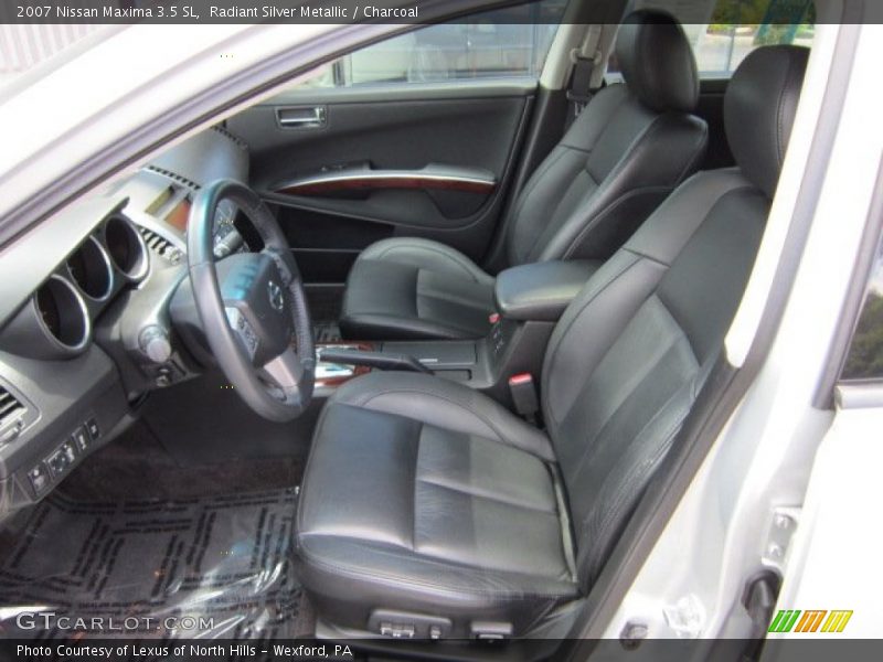 Radiant Silver Metallic / Charcoal 2007 Nissan Maxima 3.5 SL