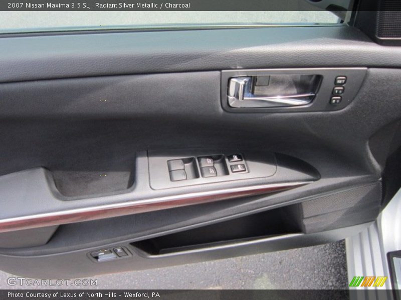 Radiant Silver Metallic / Charcoal 2007 Nissan Maxima 3.5 SL