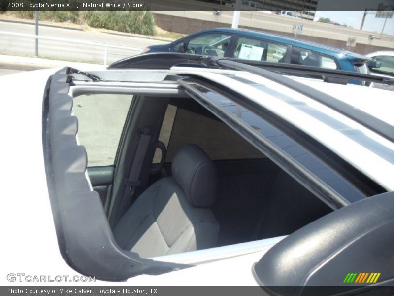 Natural White / Stone 2008 Toyota Sienna XLE