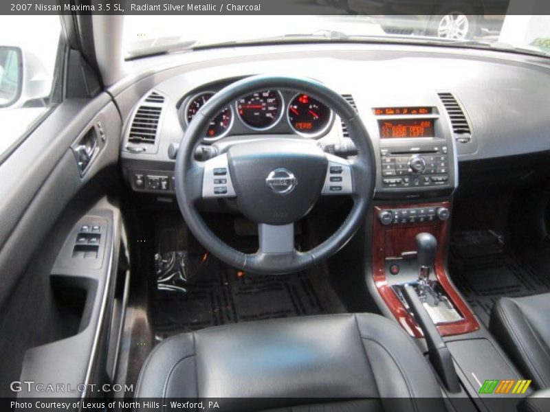 Radiant Silver Metallic / Charcoal 2007 Nissan Maxima 3.5 SL