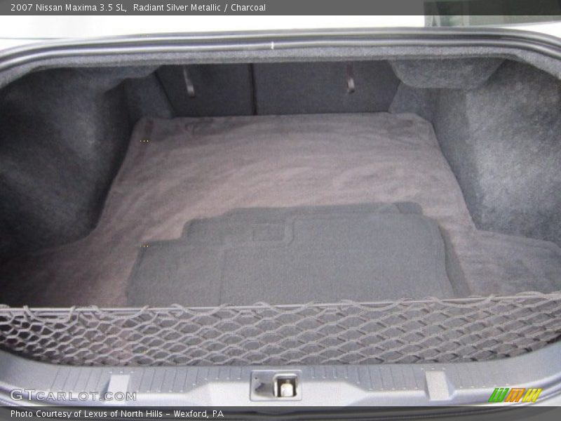 Radiant Silver Metallic / Charcoal 2007 Nissan Maxima 3.5 SL
