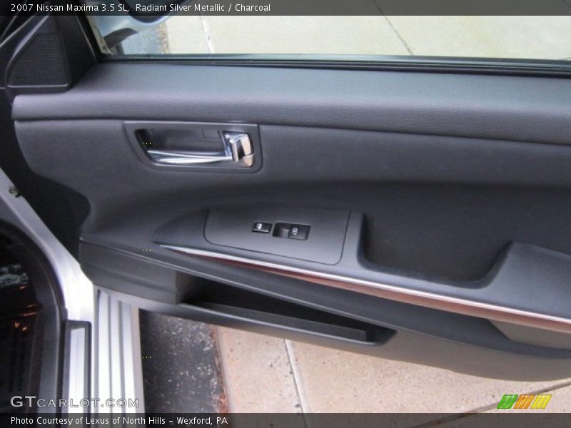 Radiant Silver Metallic / Charcoal 2007 Nissan Maxima 3.5 SL