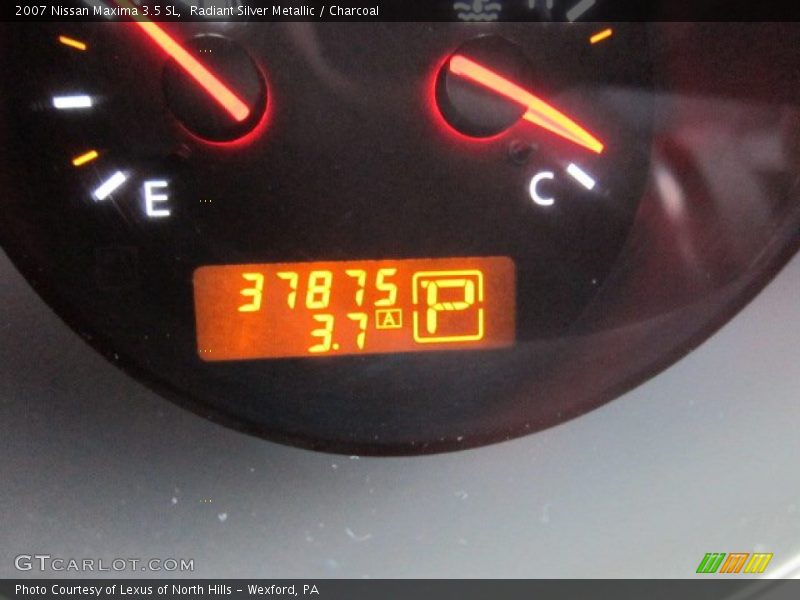 Radiant Silver Metallic / Charcoal 2007 Nissan Maxima 3.5 SL