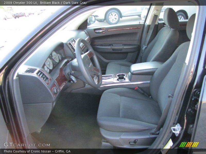 Brilliant Black / Dark Slate Gray 2009 Chrysler 300 LX