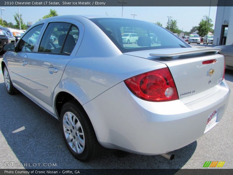 Silver Ice Metallic / Ebony 2010 Chevrolet Cobalt LT Sedan