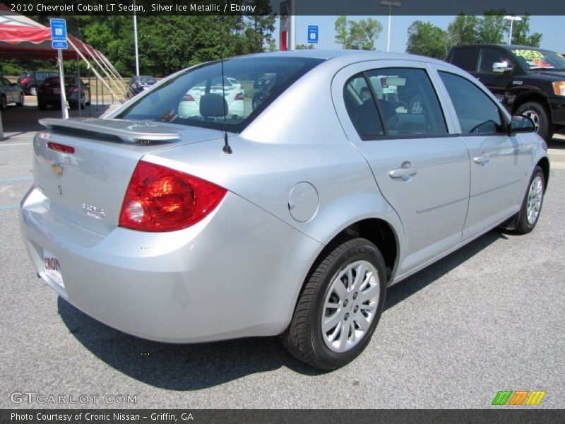 Silver Ice Metallic / Ebony 2010 Chevrolet Cobalt LT Sedan