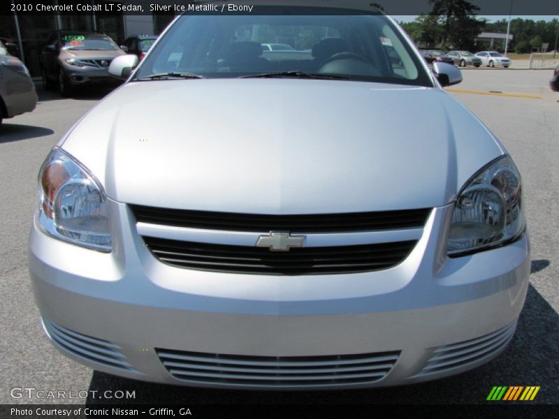 Silver Ice Metallic / Ebony 2010 Chevrolet Cobalt LT Sedan
