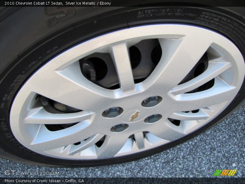 Silver Ice Metallic / Ebony 2010 Chevrolet Cobalt LT Sedan