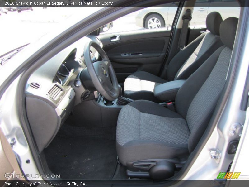 Silver Ice Metallic / Ebony 2010 Chevrolet Cobalt LT Sedan