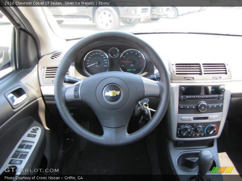 Silver Ice Metallic / Ebony 2010 Chevrolet Cobalt LT Sedan