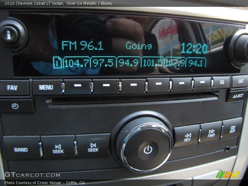 Silver Ice Metallic / Ebony 2010 Chevrolet Cobalt LT Sedan