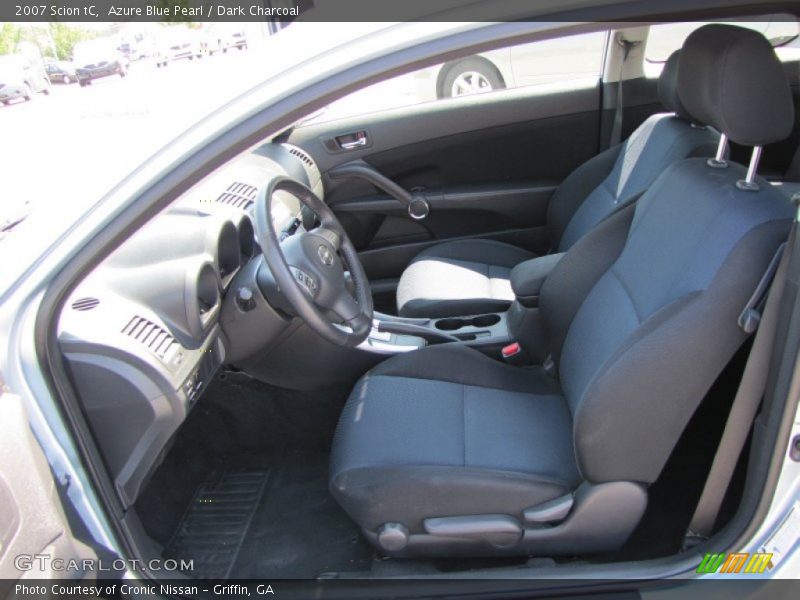Azure Blue Pearl / Dark Charcoal 2007 Scion tC