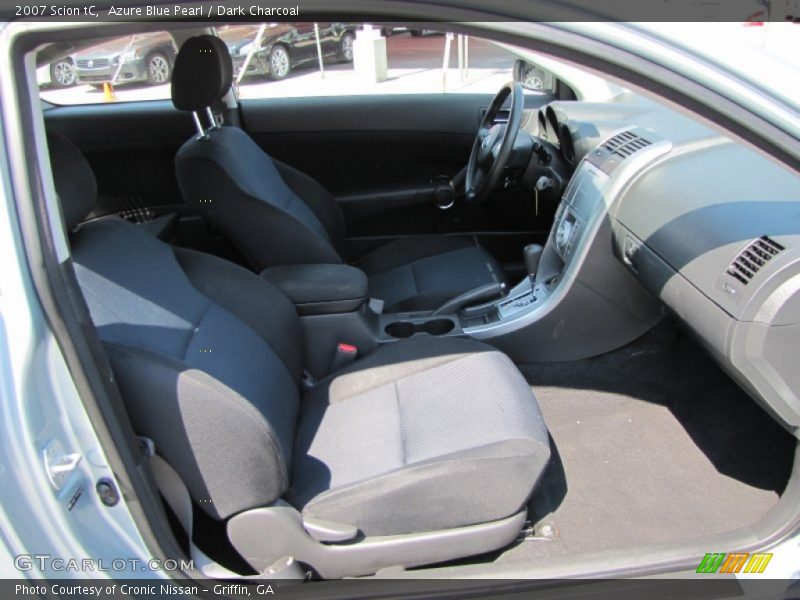 Azure Blue Pearl / Dark Charcoal 2007 Scion tC