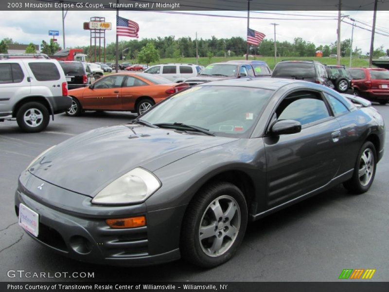 Titanium Pearl / Midnight 2003 Mitsubishi Eclipse GS Coupe
