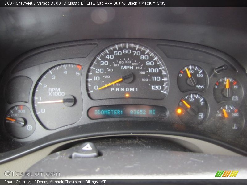 2007 Silverado 3500HD Classic LT Crew Cab 4x4 Dually Classic LT Crew Cab 4x4 Dually Gauges