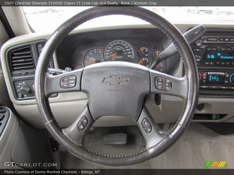  2007 Silverado 3500HD Classic LT Crew Cab 4x4 Dually Steering Wheel