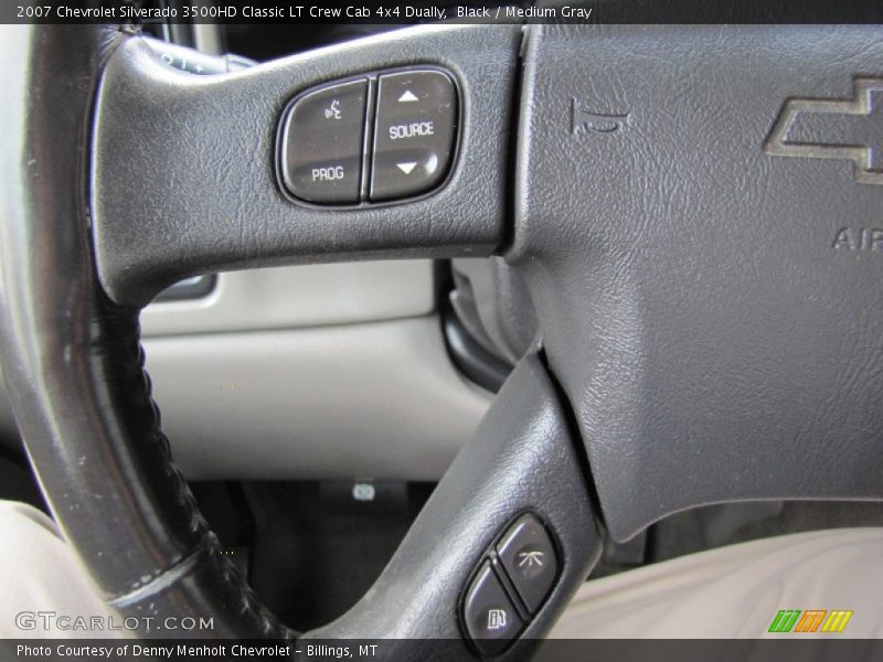 Black / Medium Gray 2007 Chevrolet Silverado 3500HD Classic LT Crew Cab 4x4 Dually