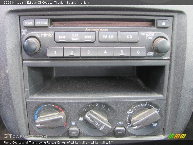 Titanium Pearl / Midnight 2003 Mitsubishi Eclipse GS Coupe