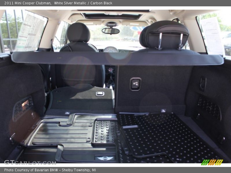 White Silver Metallic / Carbon Black 2011 Mini Cooper Clubman
