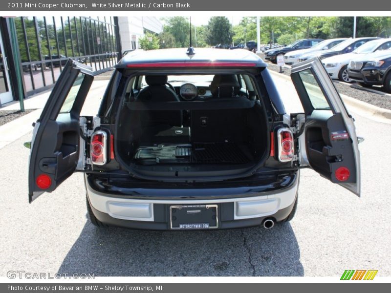 White Silver Metallic / Carbon Black 2011 Mini Cooper Clubman