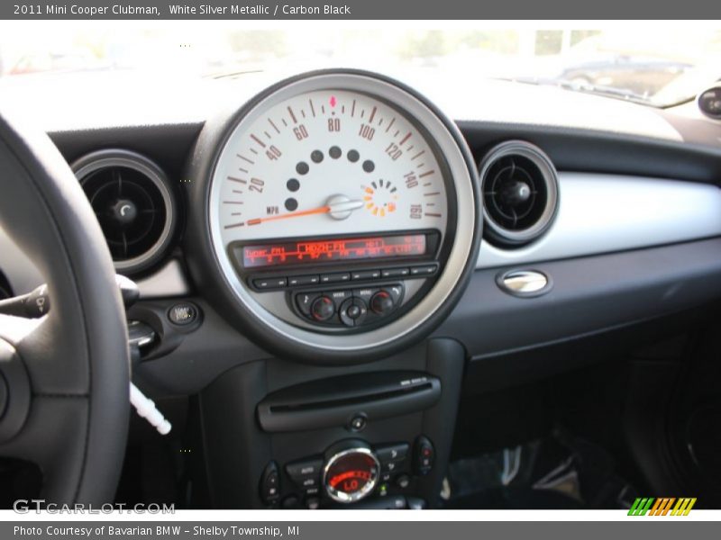 White Silver Metallic / Carbon Black 2011 Mini Cooper Clubman
