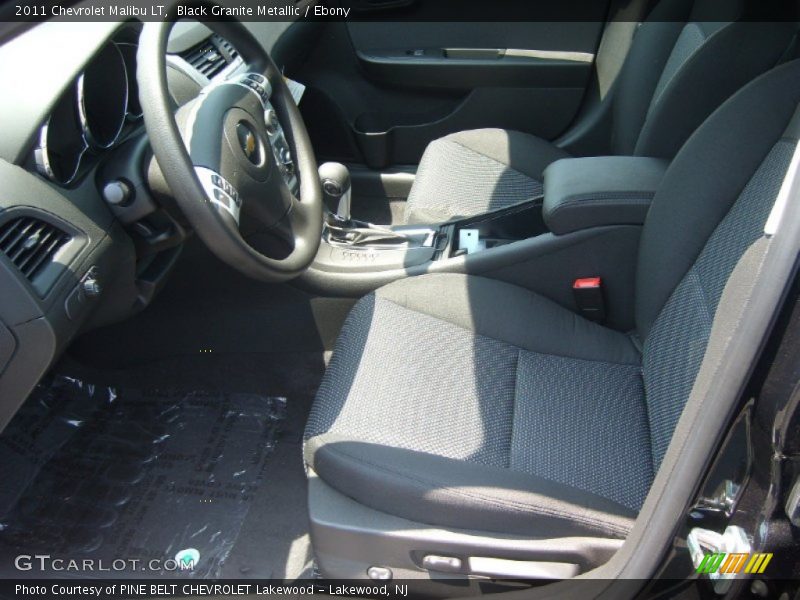 Black Granite Metallic / Ebony 2011 Chevrolet Malibu LT