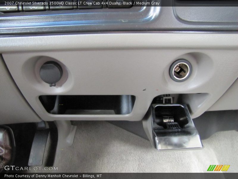 Black / Medium Gray 2007 Chevrolet Silverado 3500HD Classic LT Crew Cab 4x4 Dually