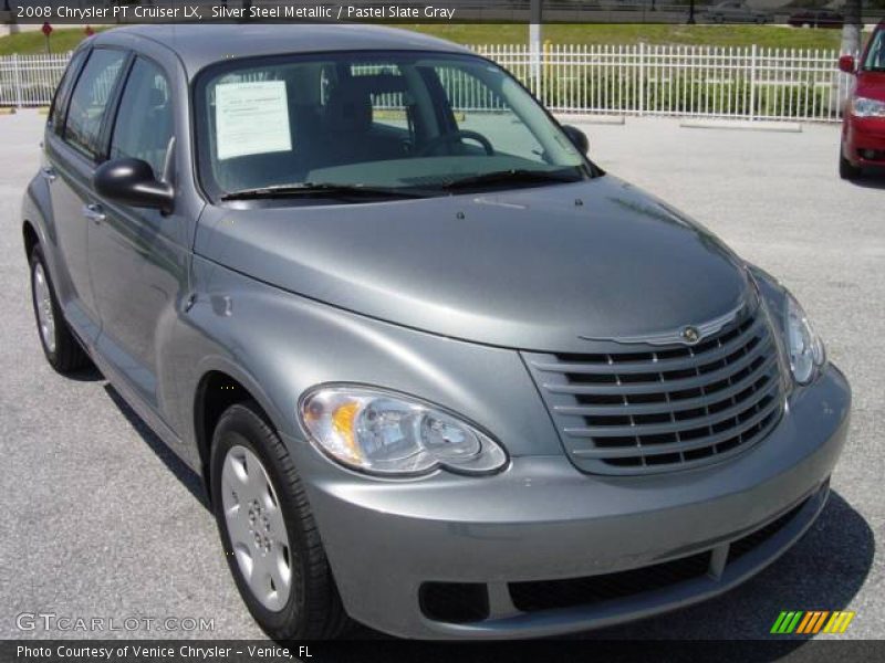 Silver Steel Metallic / Pastel Slate Gray 2008 Chrysler PT Cruiser LX