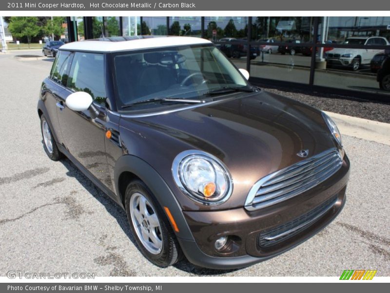 Hot Chocolate Metallic / Carbon Black 2011 Mini Cooper Hardtop