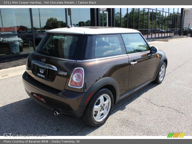 Hot Chocolate Metallic / Carbon Black 2011 Mini Cooper Hardtop