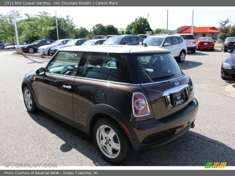 Hot Chocolate Metallic / Carbon Black 2011 Mini Cooper Hardtop