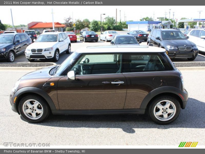 Hot Chocolate Metallic / Carbon Black 2011 Mini Cooper Hardtop
