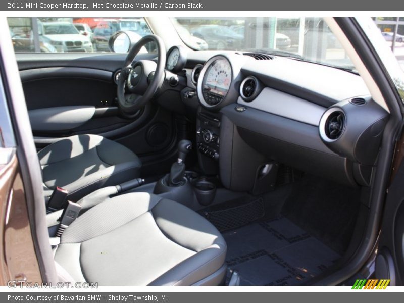Hot Chocolate Metallic / Carbon Black 2011 Mini Cooper Hardtop