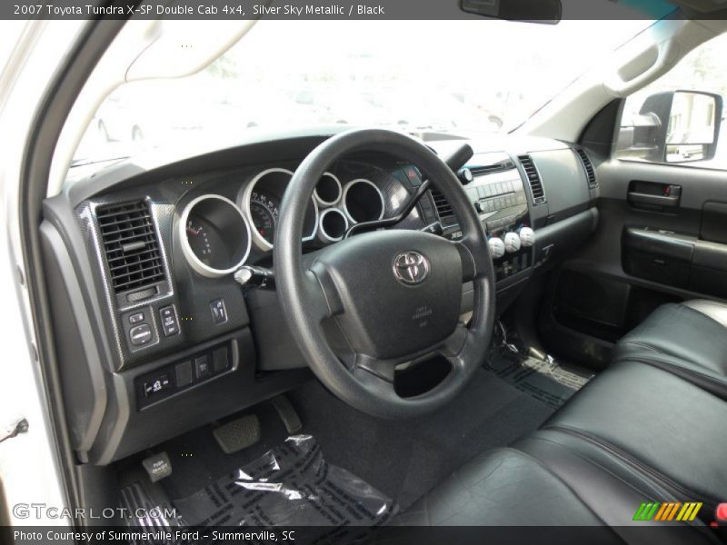 Silver Sky Metallic / Black 2007 Toyota Tundra X-SP Double Cab 4x4