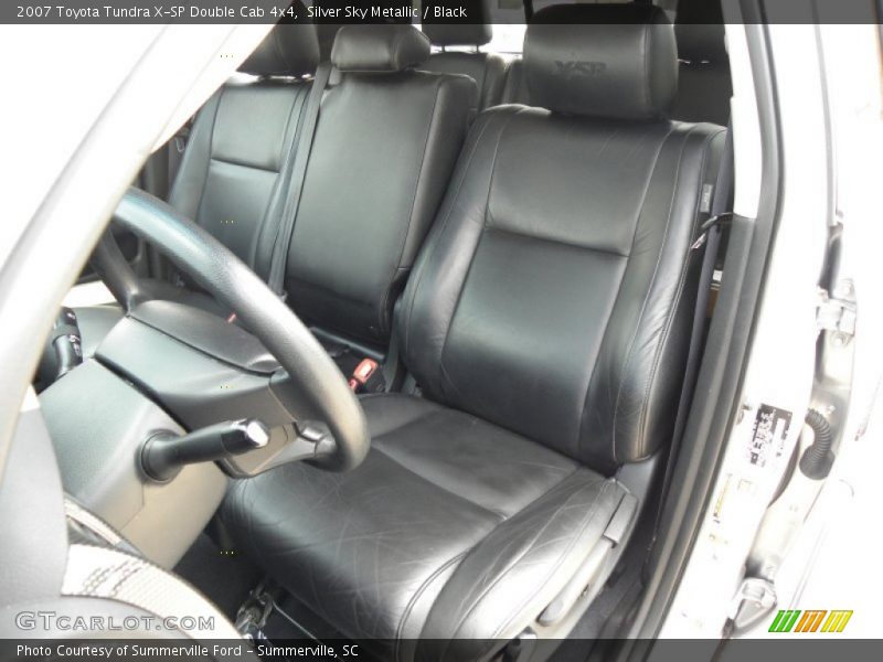 Silver Sky Metallic / Black 2007 Toyota Tundra X-SP Double Cab 4x4
