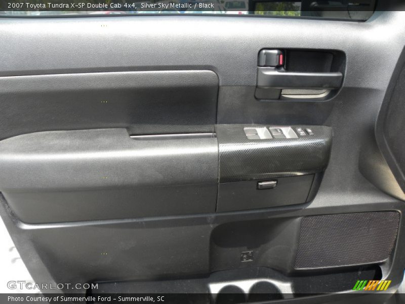 Silver Sky Metallic / Black 2007 Toyota Tundra X-SP Double Cab 4x4
