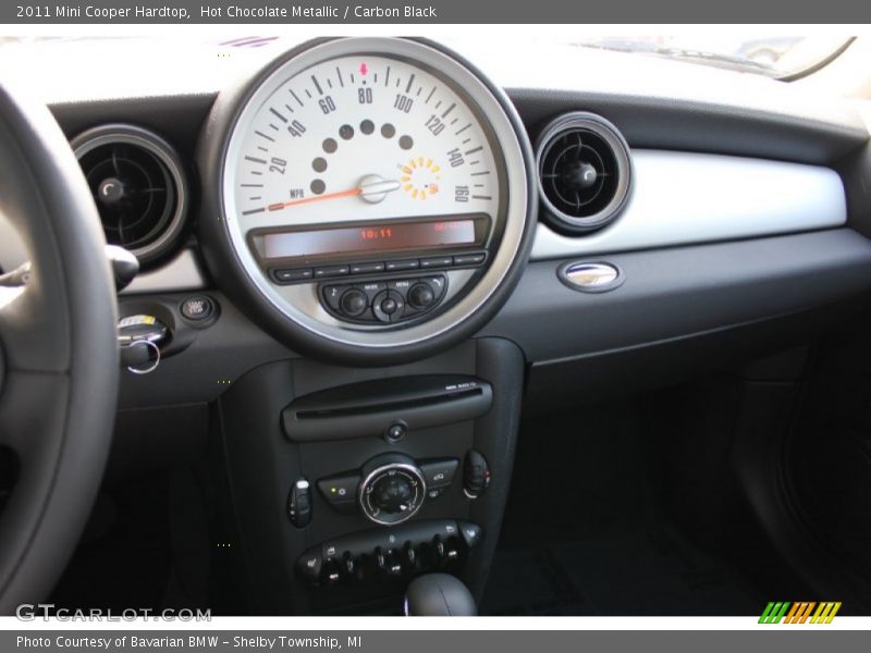 Hot Chocolate Metallic / Carbon Black 2011 Mini Cooper Hardtop