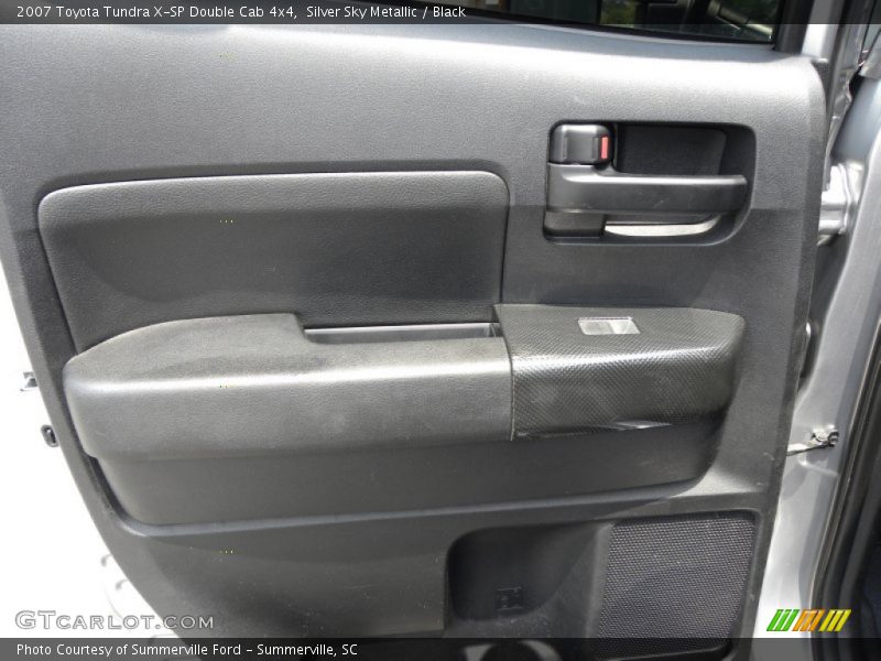 Silver Sky Metallic / Black 2007 Toyota Tundra X-SP Double Cab 4x4