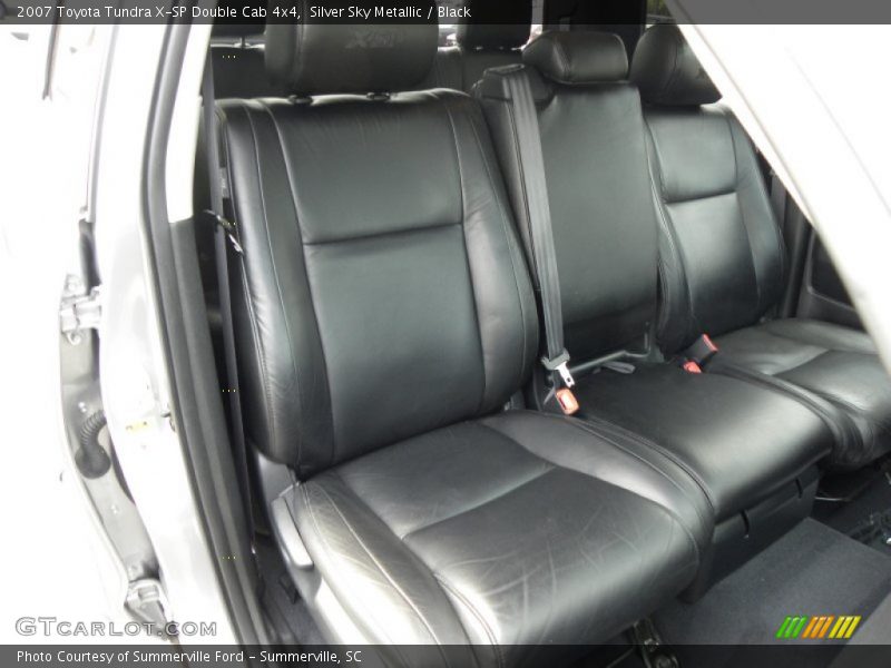 Silver Sky Metallic / Black 2007 Toyota Tundra X-SP Double Cab 4x4