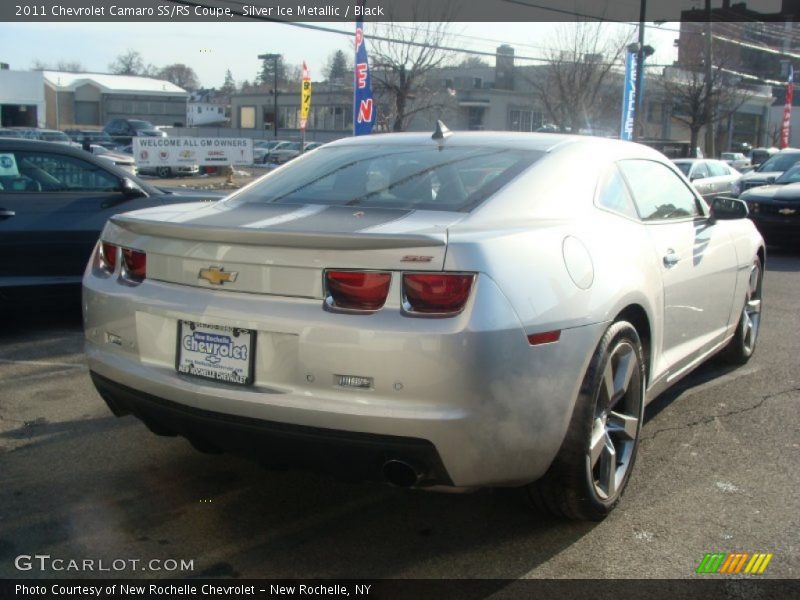 Silver Ice Metallic / Black 2011 Chevrolet Camaro SS/RS Coupe